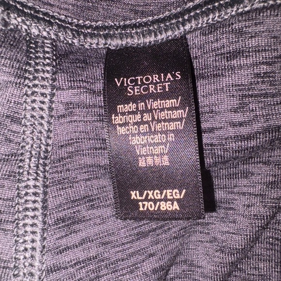 Victoria's Secret Purple/Gray High Rise Full Length Wide Waist Band Leggings - Picture 9 of 13